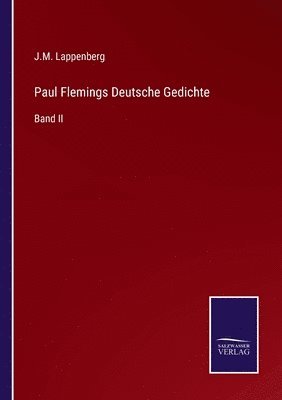 bokomslag Paul Flemings Deutsche Gedichte