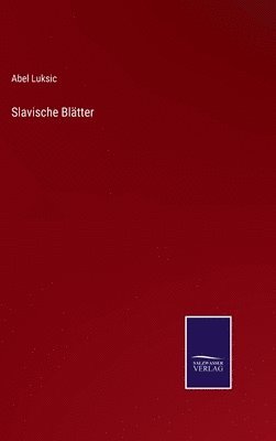 bokomslag Slavische Blätter