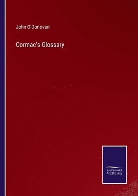 bokomslag Cormac's Glossary