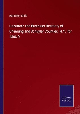 Gazetteer and Business Directory of Chemung and Schuyler Counties, N.Y., for 1868-9 1