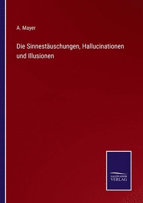 A Mayer, A. Mayer - Sinnestäuschungen, Hallucinationen und Illusionen, Häftad