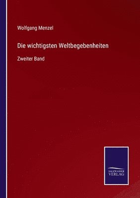 bokomslag wichtigsten Weltbegebenheiten