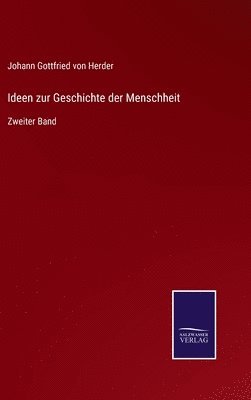 bokomslag Ideen zur Geschichte der Menschheit