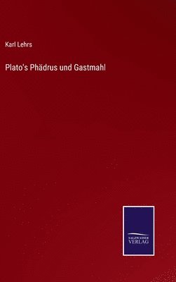 bokomslag Plato's Phädrus und Gastmahl