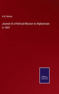 bokomslag Journal of a Political Mission to Afghanistan in 1857