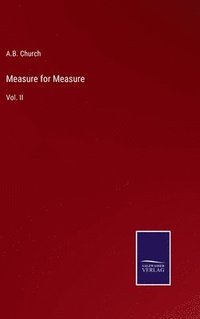 bokomslag Measure for Measure