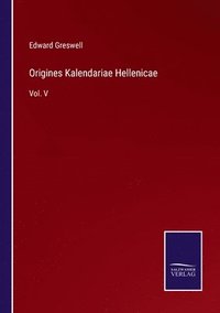 bokomslag Origines Kalendariae Hellenicae