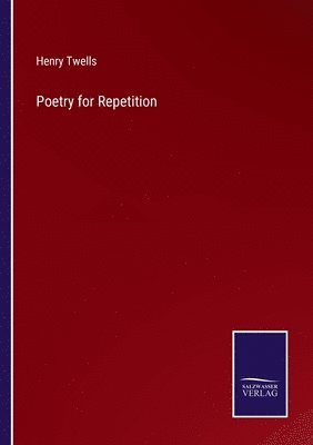 Poetry for Repetition 1