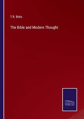 bokomslag The Bible and Modern Thought