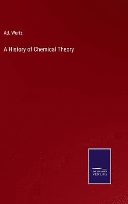 bokomslag History of Chemical Theory