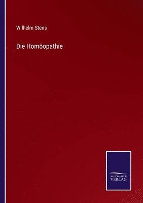 Die Homopathie 1