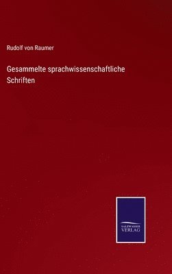 Gesammelte sprachwissenschaftliche Schriften