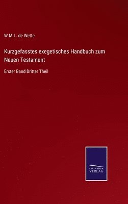 Kurzgefasstes exegetisches Handbuch zum Neuen Testament 1