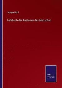 bokomslag Lehrbuch der Anatomie des Menschen