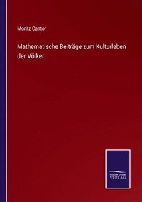 bokomslag Mathematische Beitrge zum Kulturleben der Vlker