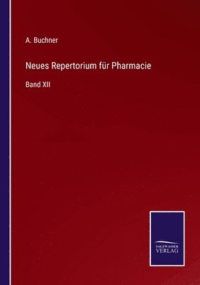 bokomslag Neues Repertorium fr Pharmacie