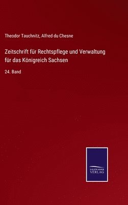 bokomslag Zeitschrift fr Rechtspflege und Verwaltung fr das Knigreich Sachsen