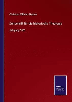 bokomslag Zeitschrift fr die historische Theologie