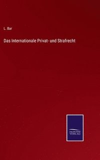 bokomslag Internationale Privat- und Strafrecht