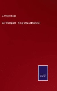 bokomslag Der Phosphor - ein grosses Heilmittel