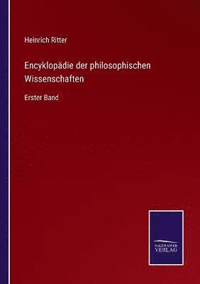 bokomslag Encyklopdie der philosophischen Wissenschaften