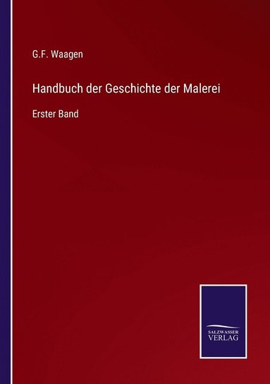 bokomslag Handbuch der Geschichte der Malerei