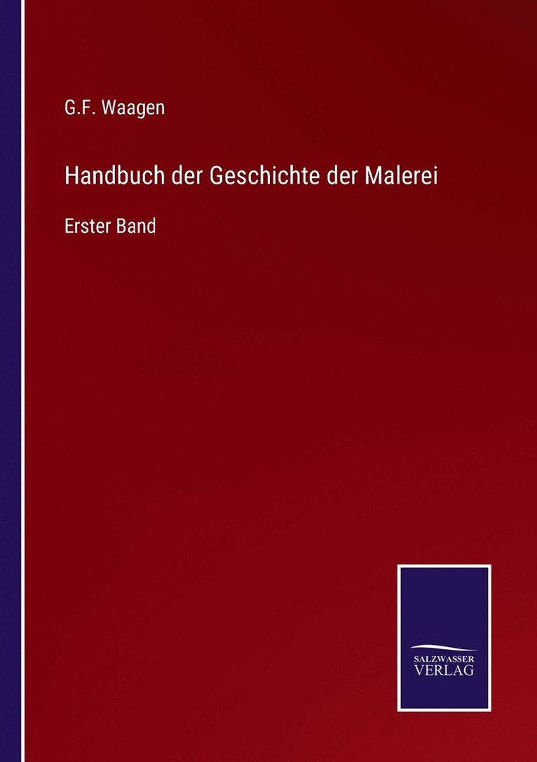 Handbuch der Geschichte der Malerei 1