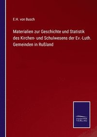bokomslag Materialien zur Geschichte und Statistik des Kirchen- und Schulwesens der Ev.-Luth. Gemeinden in Ruland