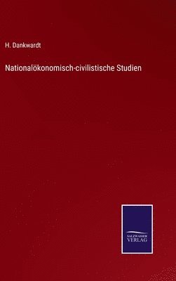 bokomslag Nationalkonomisch-civilistische Studien