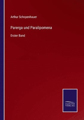 bokomslag Parerga und Paralipomena