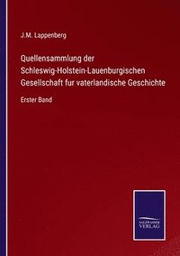bokomslag Quellensammlung der Schleswig-Holstein-Lauenburgischen Gesellschaft fur vaterlandische Geschichte