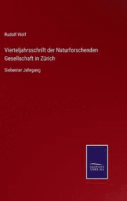 bokomslag Vierteljahrsschrift der Naturforschenden Gesellschaft in Zrich