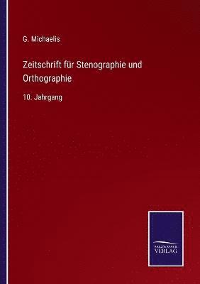 bokomslag Zeitschrift fr Stenographie und Orthographie