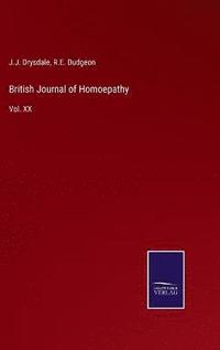 bokomslag British Journal of Homoepathy