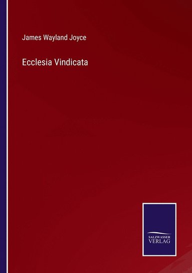 bokomslag Ecclesia Vindicata