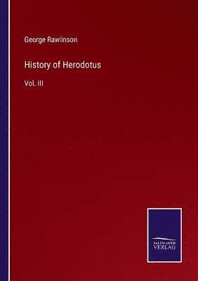 bokomslag History of Herodotus