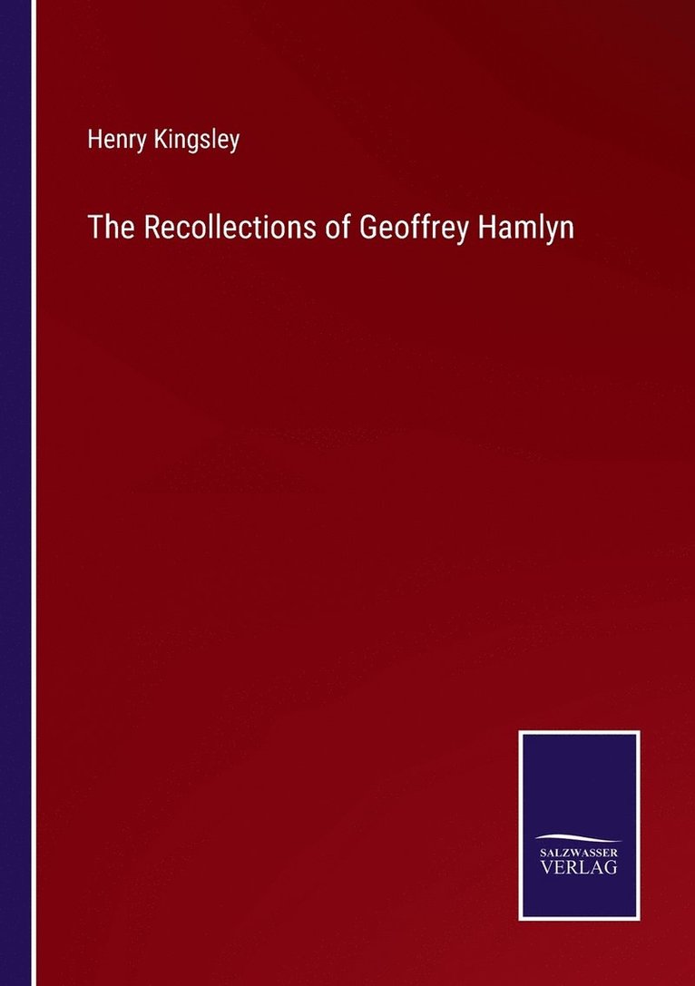 Recollections of Geoffrey Hamlyn