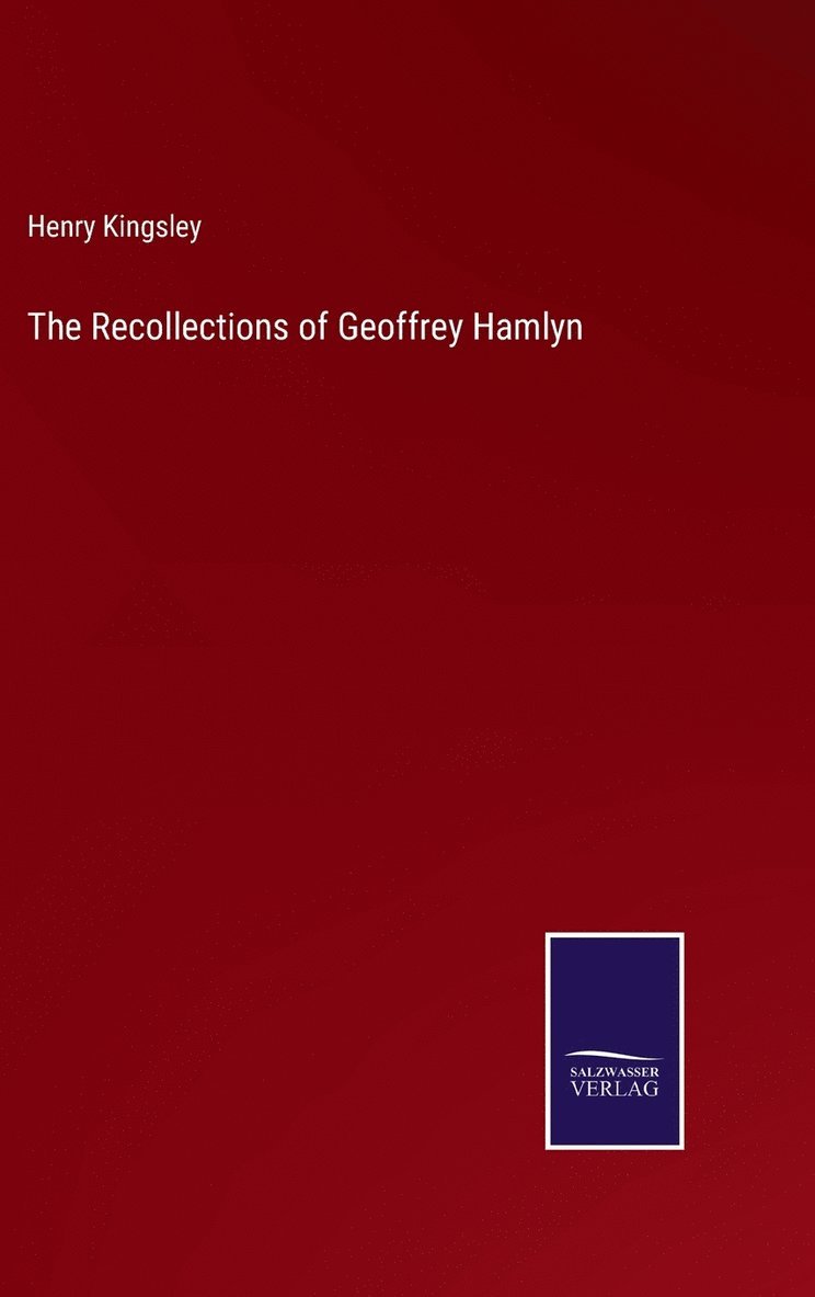 Recollections of Geoffrey Hamlyn