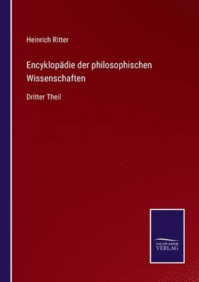 bokomslag Encyklopdie der philosophischen Wissenschaften