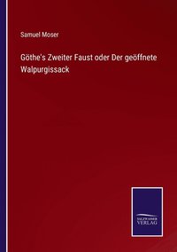 bokomslag Gthe's Zweiter Faust oder Der geffnete Walpurgissack