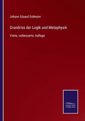 bokomslag Grundriss der Logik und Metaphysik