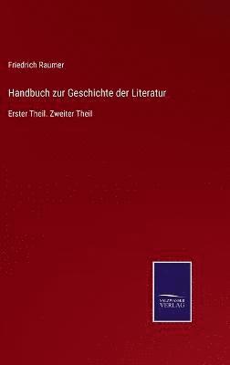 bokomslag Handbuch zur Geschichte der Literatur