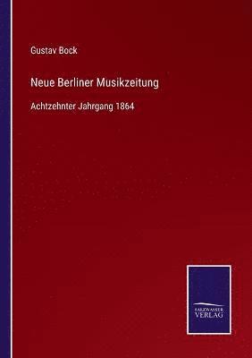 bokomslag Neue Berliner Musikzeitung