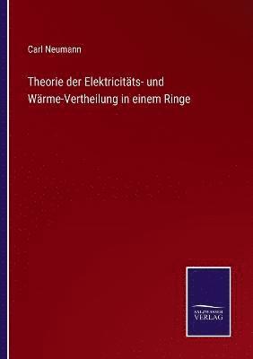 bokomslag Theorie der Elektricitts- und Wrme-Vertheilung in einem Ringe