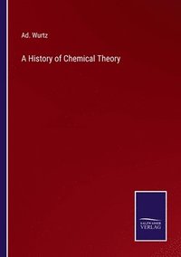 bokomslag History of Chemical Theory