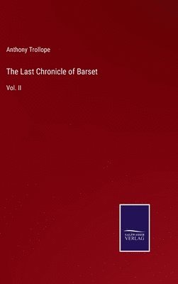 bokomslag The Last Chronicle of Barset