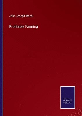 bokomslag Profitable Farming