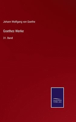 bokomslag Goethes Werke