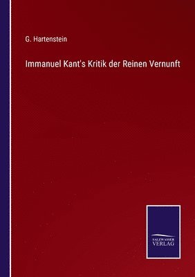 bokomslag Immanuel Kant's Kritik der Reinen Vernunft