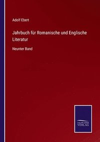 bokomslag Jahrbuch fr Romanische und Englische Literatur